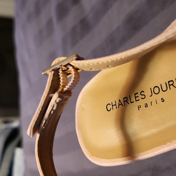 Ladies Charles Jourdan heels, size 9, baby pink - Picture 10 of 11